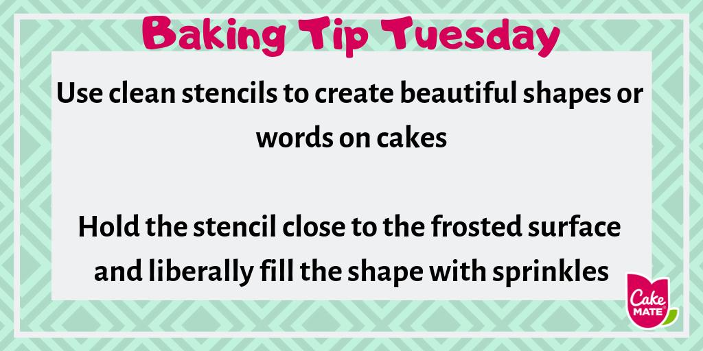 CakeMateDessert's tweet photo. This totally rad tip would also work with powdered sugar 🤓 #BakingTipTuesday
#LifeHacks #LifeProTip 🙌 https://t.co/beV9CWFGHh
