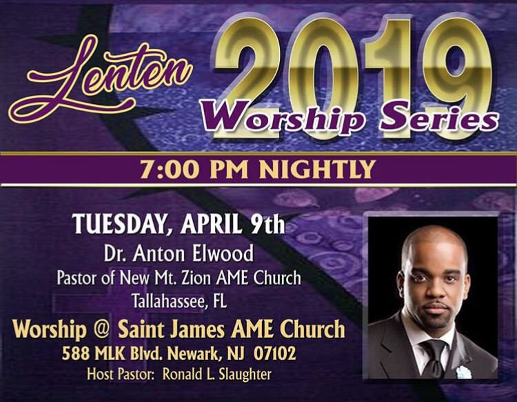 SaintJamesAMEC's tweet photo. #ExperienceSaintJames
#Lenten2019
#WorshipSeries https://t.co/yhjo51lu6b