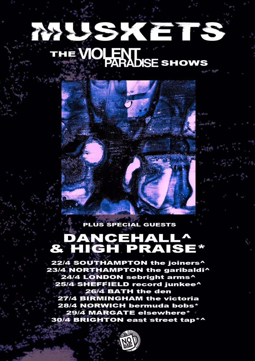 We’re playing a rock show with <a href="/musketsuk/">MUSKETS</a> later this month at The Joiners on the 22nd April. 

We’ve been waiting for these guys to make a return, so to be able to play a show with them is a dream.💙

Ticket / event link below! 
facebook.com/events/1257689…