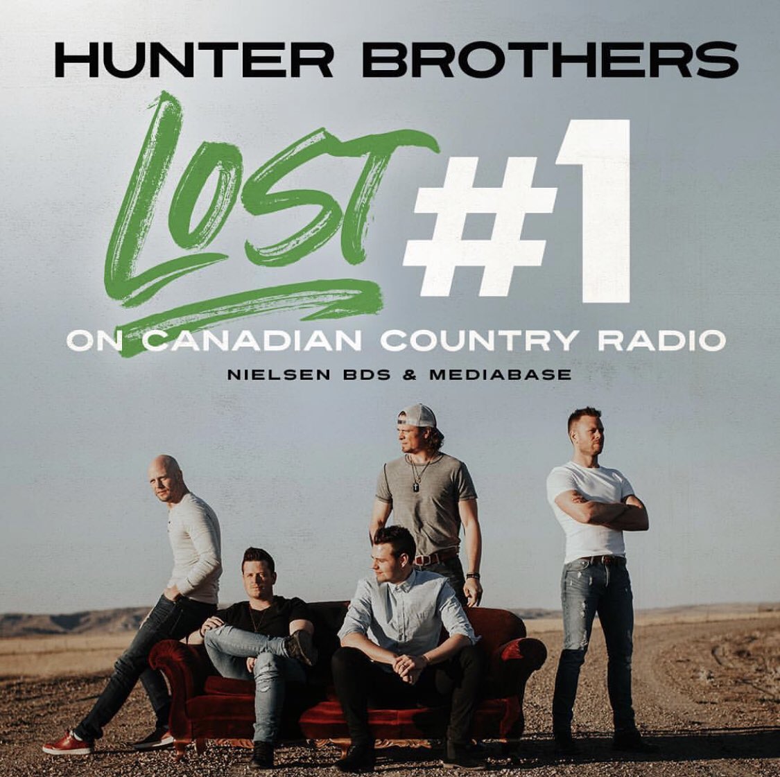 #1 in Canada! 🇨🇦 Shout out to Jon Nite & Brad Rempel of @HIGHVALLEY for co-writing this one! ⭐️