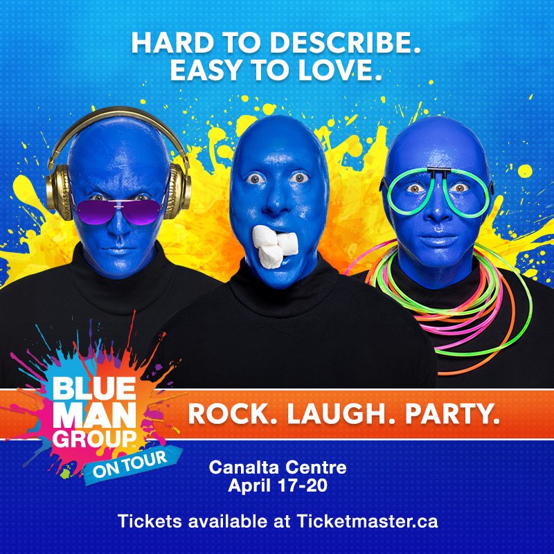 CHATTelevision's tweet image. Harold Aucoin has won himself a pair of tickets to the @bluemangroup coming to the @CanaltaCentre April 17-20. Enjoy the show! We've got a few more tickets to hand out. Keep watching CHAT TV for today's trivia question. Full details here: chatnewstoday.ca/chat-tv-contes… #BlueManWorldTour