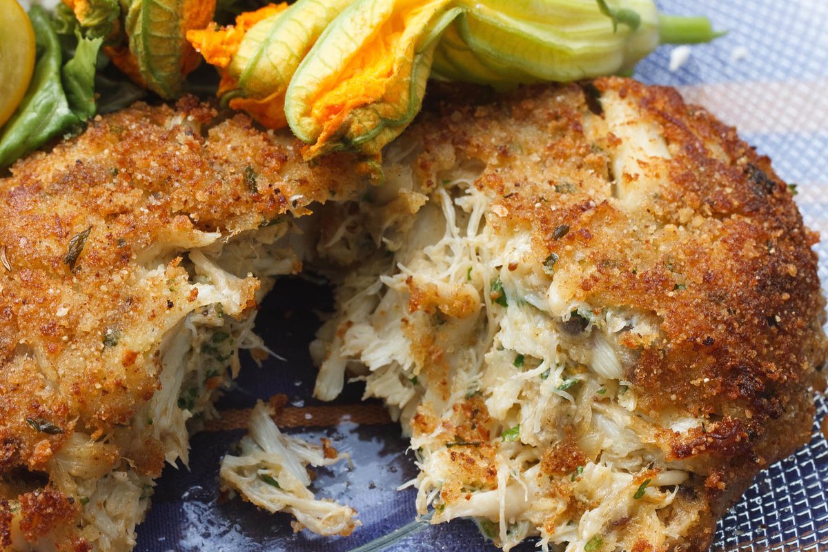 KitchenSanc2ary's tweet photo. RT @AskChefDennis: Why not cook up an Eastern Shore favorite tonight with my famous jumbo lump crabcakes. You can any type of crabmeat you have on hand to make this delicioiusness! Click on this link for a printable #recipe -> https://t.co/nEaUcw6dXn  https://t.co/VD0GnErnI6