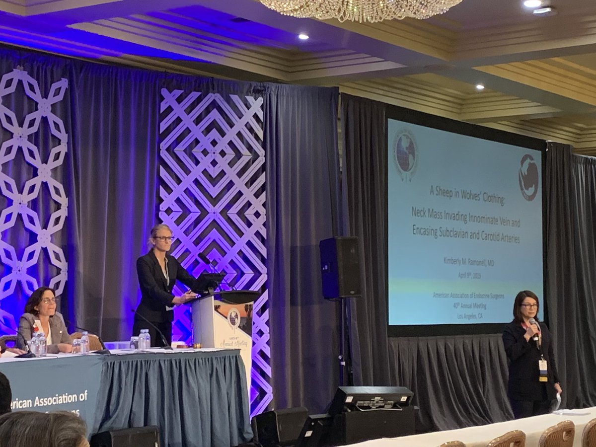 Snehal Patel (@snehalpatel83) on Twitter photo Great job <a href="/KimRamonell/">Kim Ramonell</a> from <a href="/EmorySurgery/">Emory Surgery</a> !!! She presented an interesting case on a neck mass with innominate vein invasion that encased the subclavian and carotid arteries at #AAES2019! #endocrinesurgery <a href="/TheAAES/">American Association of Endocrine Surgeons</a> Great job <a href="/KimRamonell/">Kim Ramonell</a> from <a href="/EmorySurgery/">Emory Surgery</a> !!! She presented an interesting case on a neck mass with innominate vein invasion that encased the subclavian and carotid arteries at #AAES2019! #endocrinesurgery <a href="/TheAAES/">American Association of Endocrine Surgeons</a>