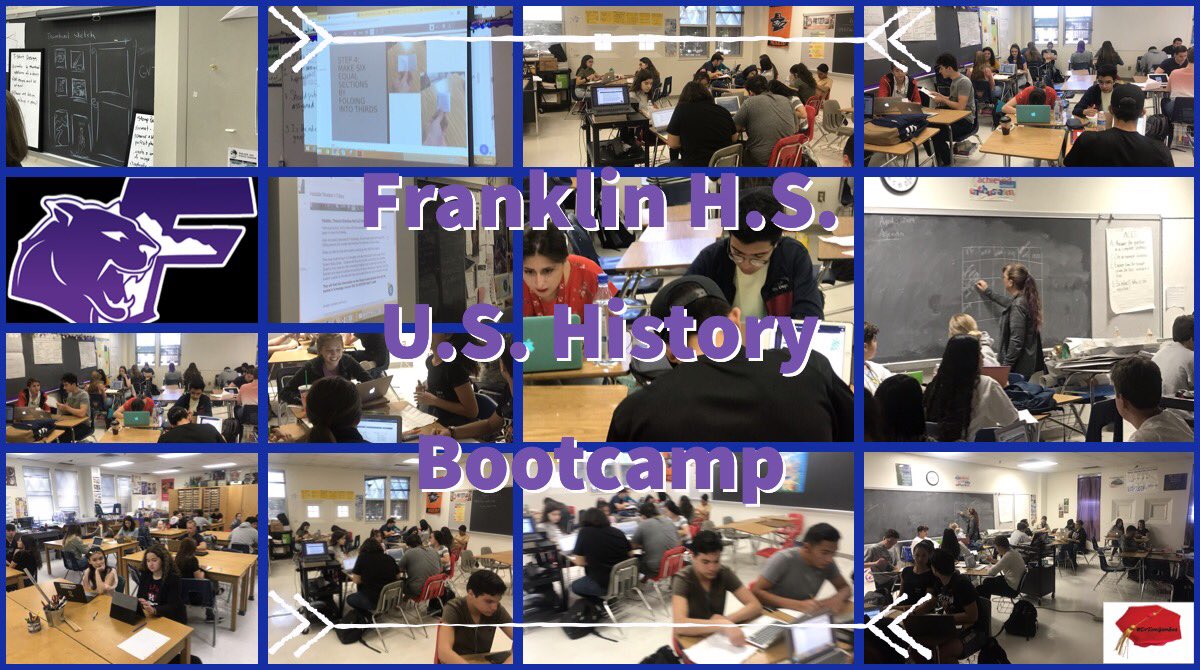 Social Studies teachers going the extra mile supporting U.S. History students during ELA STAAR.  <a href="/ELPASO_ISD/">El Paso ISD</a> <a href="/gdmendek/">Gwen Mendek</a> <a href="/FranklinCougars/">Franklin Cougars</a> #iAmEPISD