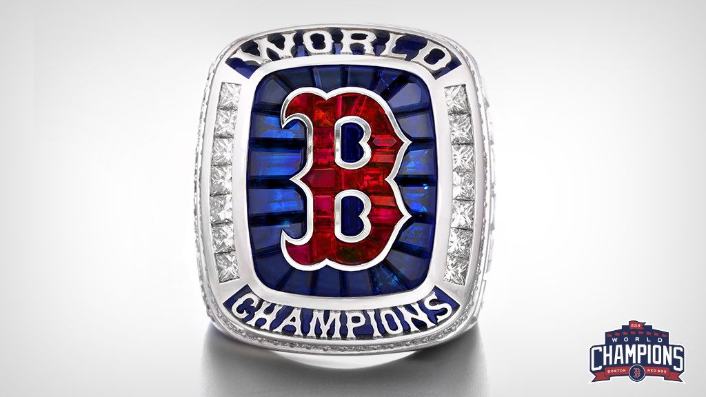 RedSox's tweet photo. Ringing in the champs!

#DamageDone 💍 https://t.co/kuK8nW9KNT