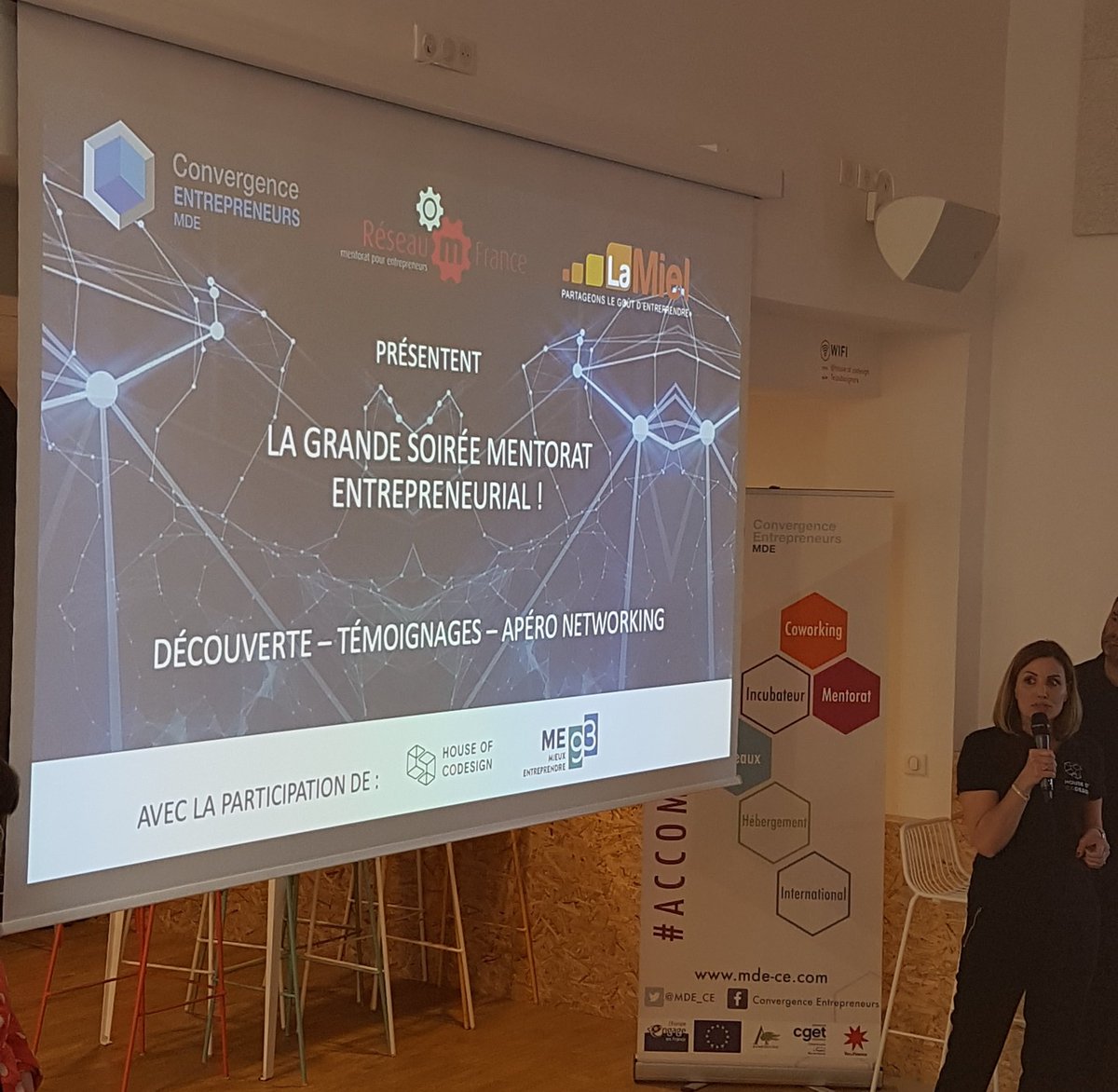 edepenguilly's tweet photo. La Grande soirée mentorat entrepreneurial! Organisée par @MDE_CE et @LaMiel93 en partenariat avec @_ME_93 et en présence d'@initiative_pc https://t.co/IvNwKJSVIf