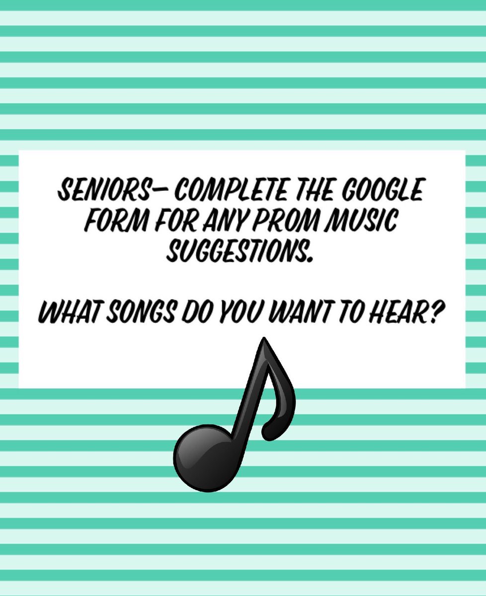 GLHS_SC's tweet image. The countdown to prom has officially begun...