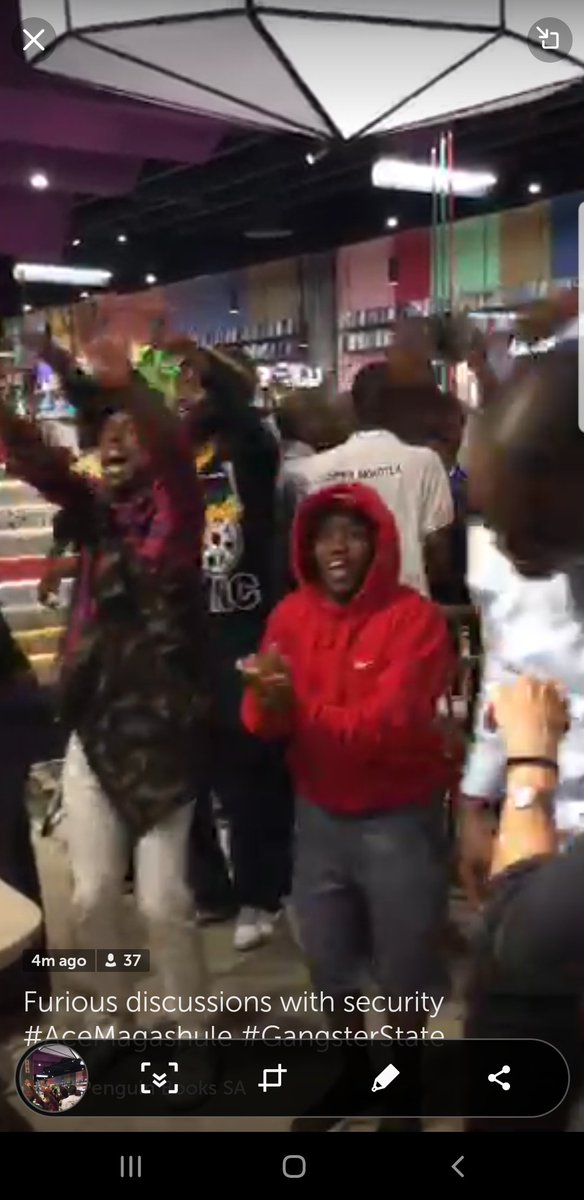 The worst way to try and refute a book entitled Gangster State is to behave like gangsters by destroying copies of the book because you hate the content- content you've probably not even read.

Talk about performing the very insight the book delivers. Thugs have a sense of irony.