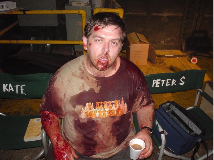 edgarwright's tweet photo. #shaunofthedead came out 15 years ago in the UK today. It totally changed my life. I can’t thank anyone enough who had any part in making it - big or small. I’ll get you a pint in the Winchester next time I see you x https://t.co/4UXYNyKDGs