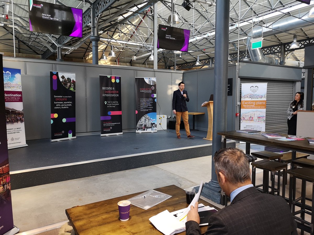 Business Doncaster (@businessindn) on Twitter photo Tariq Shah, Director of <a href="/VigoGroup/">Vigo Group</a> opens the <a href="/Ambassadors_DN/">DoncasterAmbassadors</a> evening.
#doncasterisgreat Tariq Shah, Director of <a href="/VigoGroup/">Vigo Group</a> opens the <a href="/Ambassadors_DN/">DoncasterAmbassadors</a> evening.
#doncasterisgreat