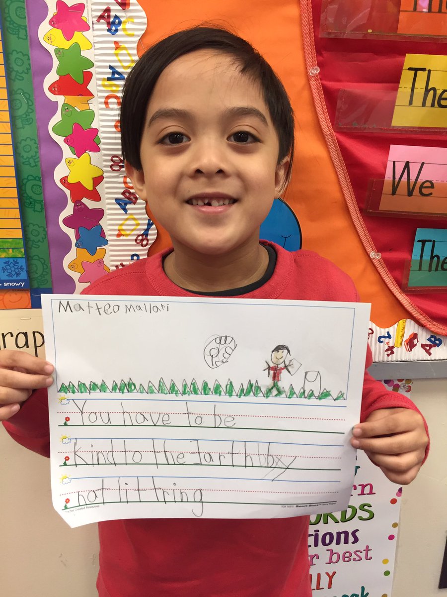 WendyPikul's tweet photo. Using our Persuasive Writing skills to encourage others to be kind to our Earth! #EarthDay #WeonlygetoneEarth #NMNews @NMBerkley_NJ #NMUKNIGHT https://t.co/35lbsb8cQJ