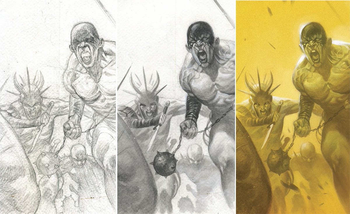 More details from the cover of "CONAN THE BARBARIAN" #6. In Shops: May 08, 2019. 
Marvel Comics 