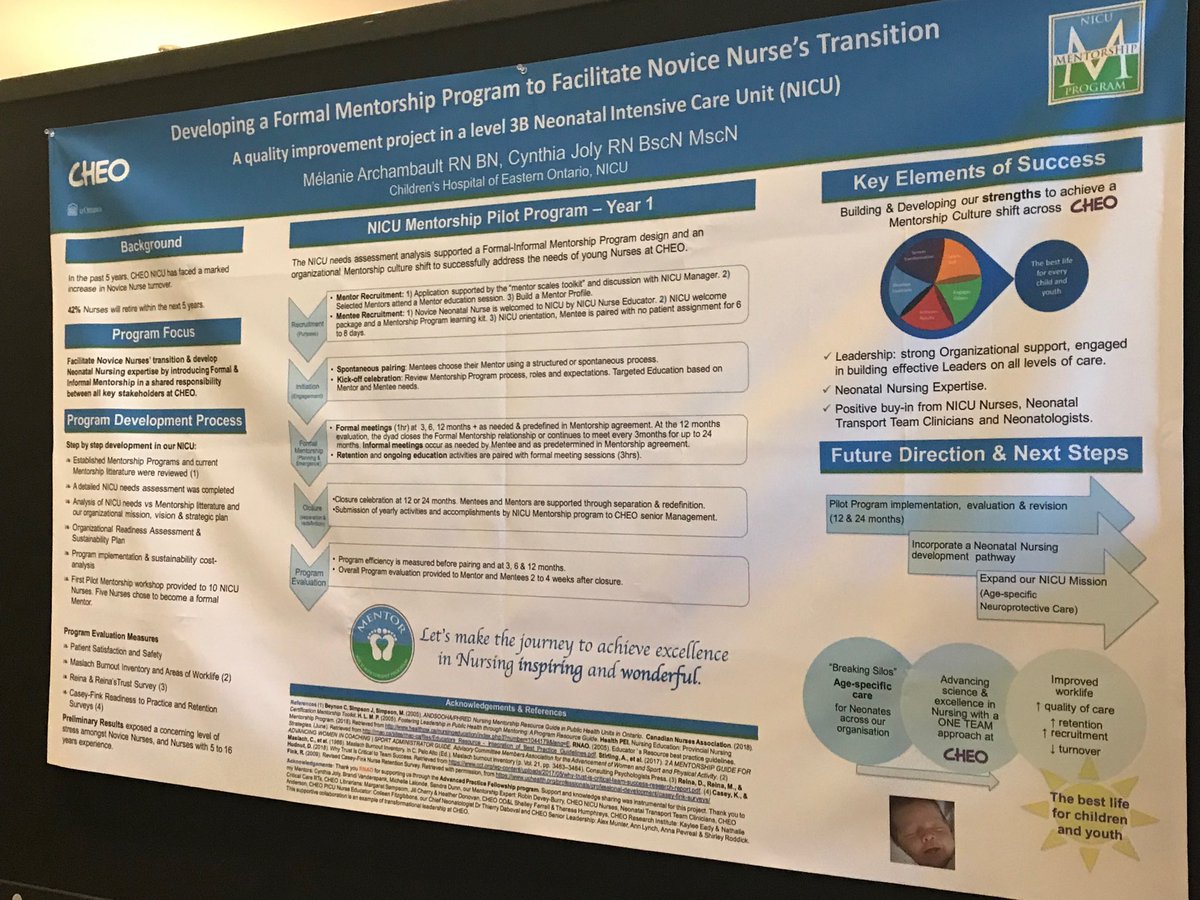 cynthia_nurse's tweet photo. CHEO NICU nurses presenting their Mentorship project at the CANN conference #CANN2019 #NICUnurses #CHEO @CHEOhospital @AlexMunter_ https://t.co/8ND6A2gUMw