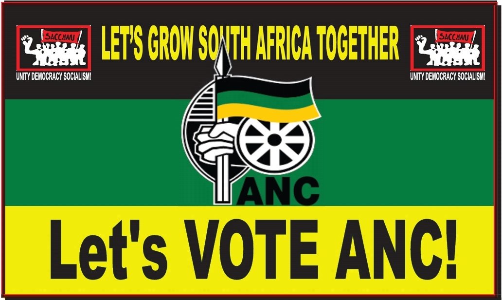phutilation's tweet image. SACCAWU Long standing Resolution visited and reinstated WE VOTE FOR ANC!! Come 08/05/2019.