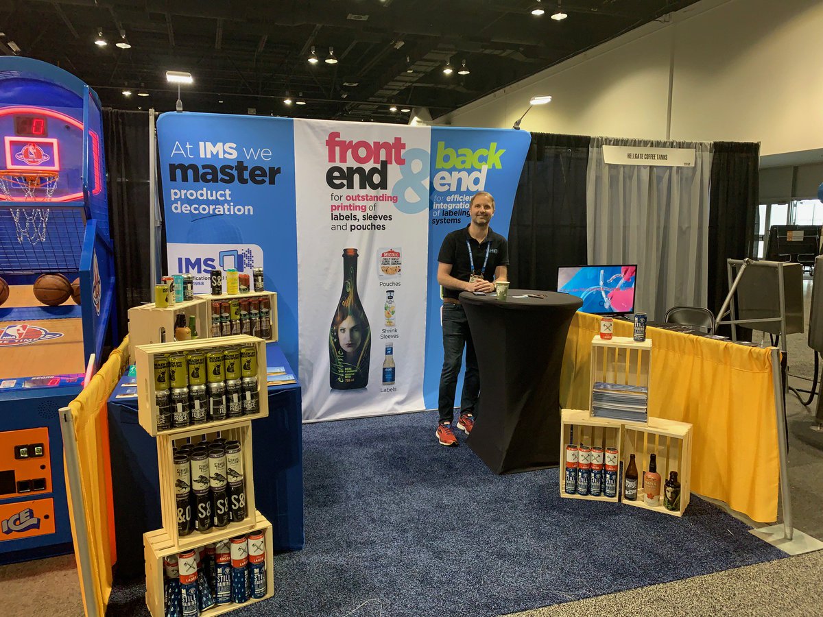 #CraftBrewersCon! Stop by booth 23150 to meet our experts! #CBCDenver #Denver #labelprinting #labels #shrinksleeve #packaging