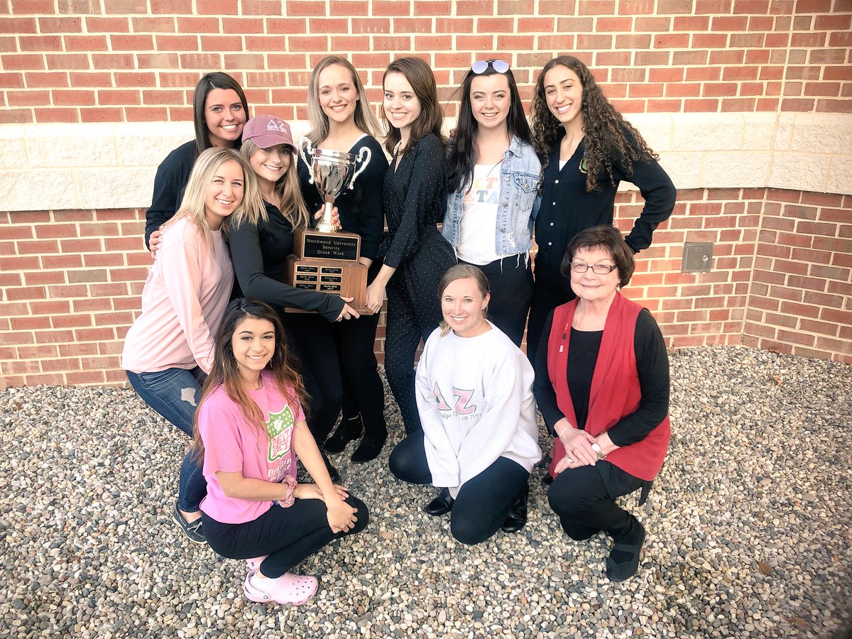 NUDeltaZeta's tweet photo. Our Delta Zeta sisters take 1st place in Greek Week! Hard work pays off 🌟🏆💓🥇 https://t.co/MQVGFM4eSY