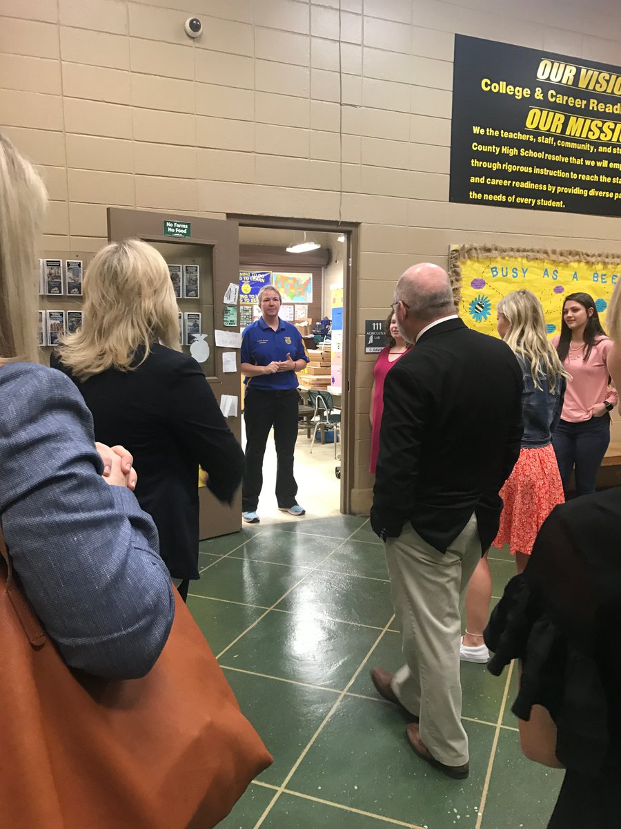 GreenupSchools's tweet photo. Thanks to the KY State Board of Education and Commissioner Lewis for visiting GCHS and the GCATC today! Our @gchs_council did a great job of introducing the school and providing tours.
#GCMusketeerMindset https://t.co/QyZ9iLmYyF