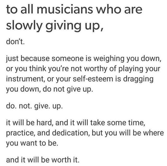 carteriff's tweet photo. do. not. give. up. 💪
•
•
•
 @ifightfail #iff #ifightfail #music #musician #success #dreams #hardwork #donotgiveup https://t.co/pBvVQR8Ja6