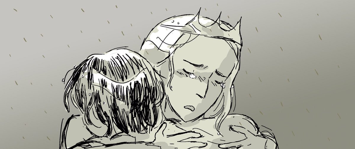 panels from my knight girl boards ⚔️ 
a knight must protect her princess, but a princess has to protect her knight, too.

https://t.co/hReiCdwAGz 