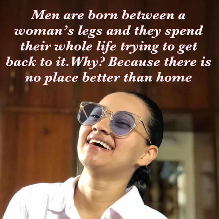 Men what do u hv to say for yourselves is this true😁