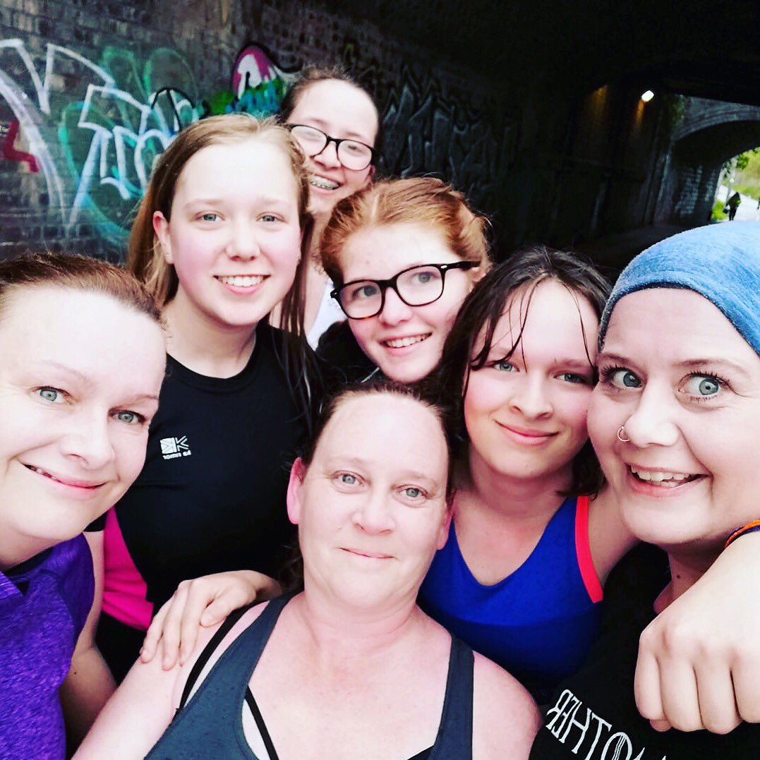 Justinemclayton's tweet photo. The #compasschuggers & the girls ran together for first time today! Was amazing, brilliant fun and was highly entertaining! #proud Look at those epic smiles! @SASPsomerset @TGCRunning πββοΈπͺβ
π https://t.co/grRqop0Rf0