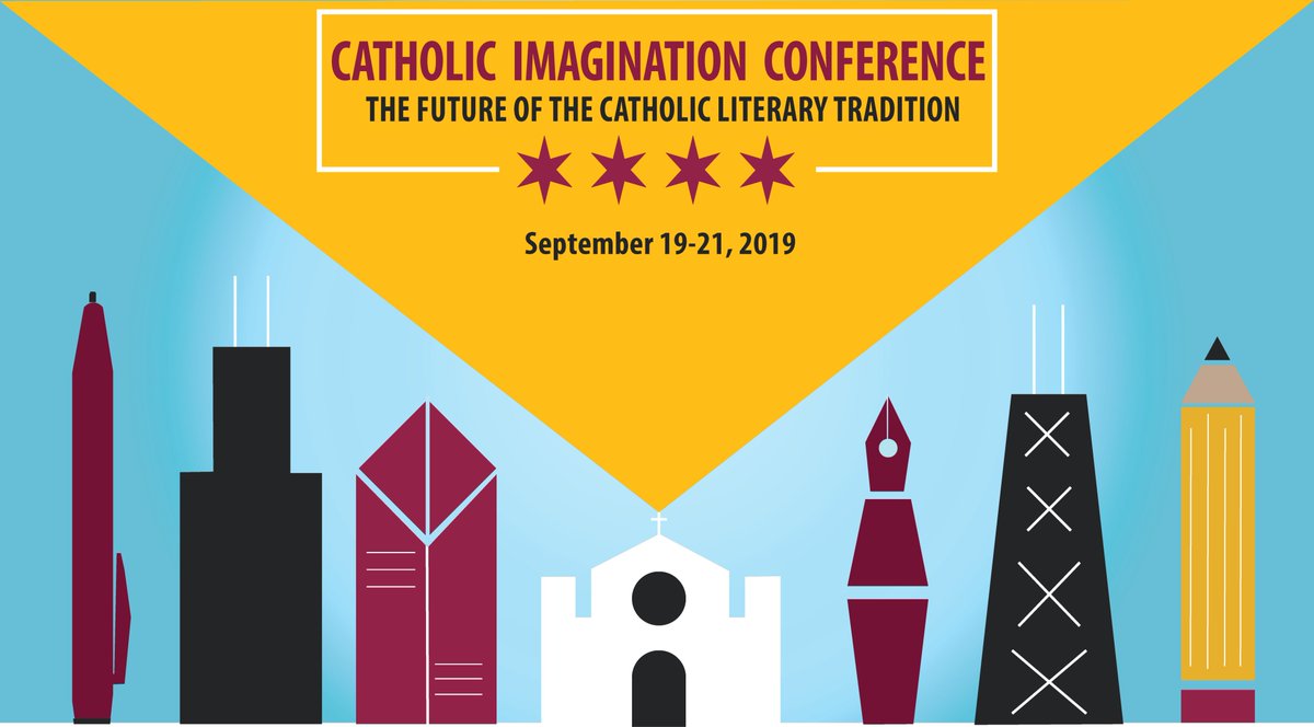 HankCenterLUC's tweet photo. Registration is now open for the 2019 Catholic Imagination Conference to be held this September! To learn more and register: https://t.co/q9olYZuwzw https://t.co/XPDReZvhys