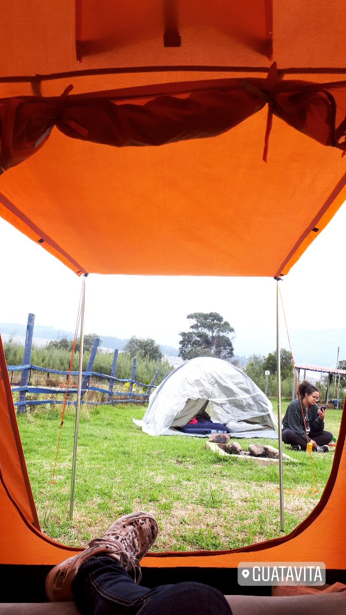 Jojacosu's tweet photo. ⛺ 
.
.
.
#camping #guatavita https://t.co/q4J4OMpzl0