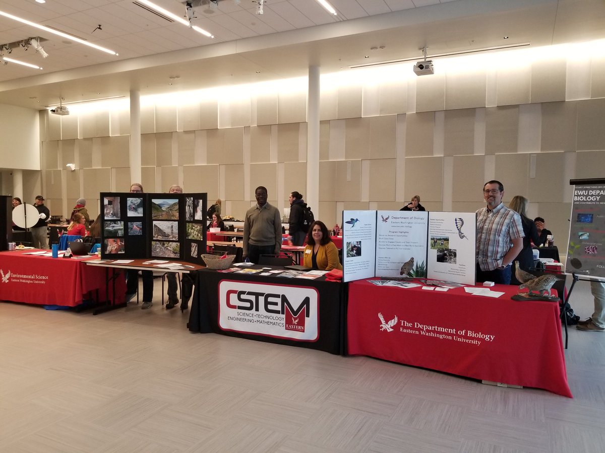 Spring resource fair <a href="/ASEWUPresident/">President</a> with <a href="/EWUBiology/">EWUBiology</a> <a href="/EWUCSTEM/">EWU College of STEM</a> hey eagles <a href="/EWUEagles/">EWU</a> #freefood and knowledge 10-2