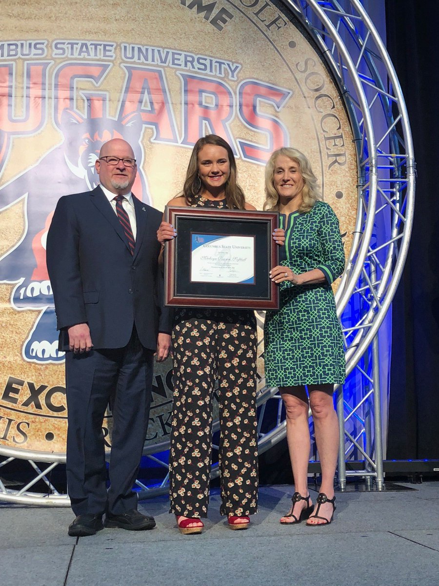 ColumbusState's tweet photo. Congratulations to CSU softball player Madisyn Brown on being named the inaugural Girls in the Game Scholar-Athlete! https://t.co/tkWkNj363T https://t.co/0iwlQrGa8a