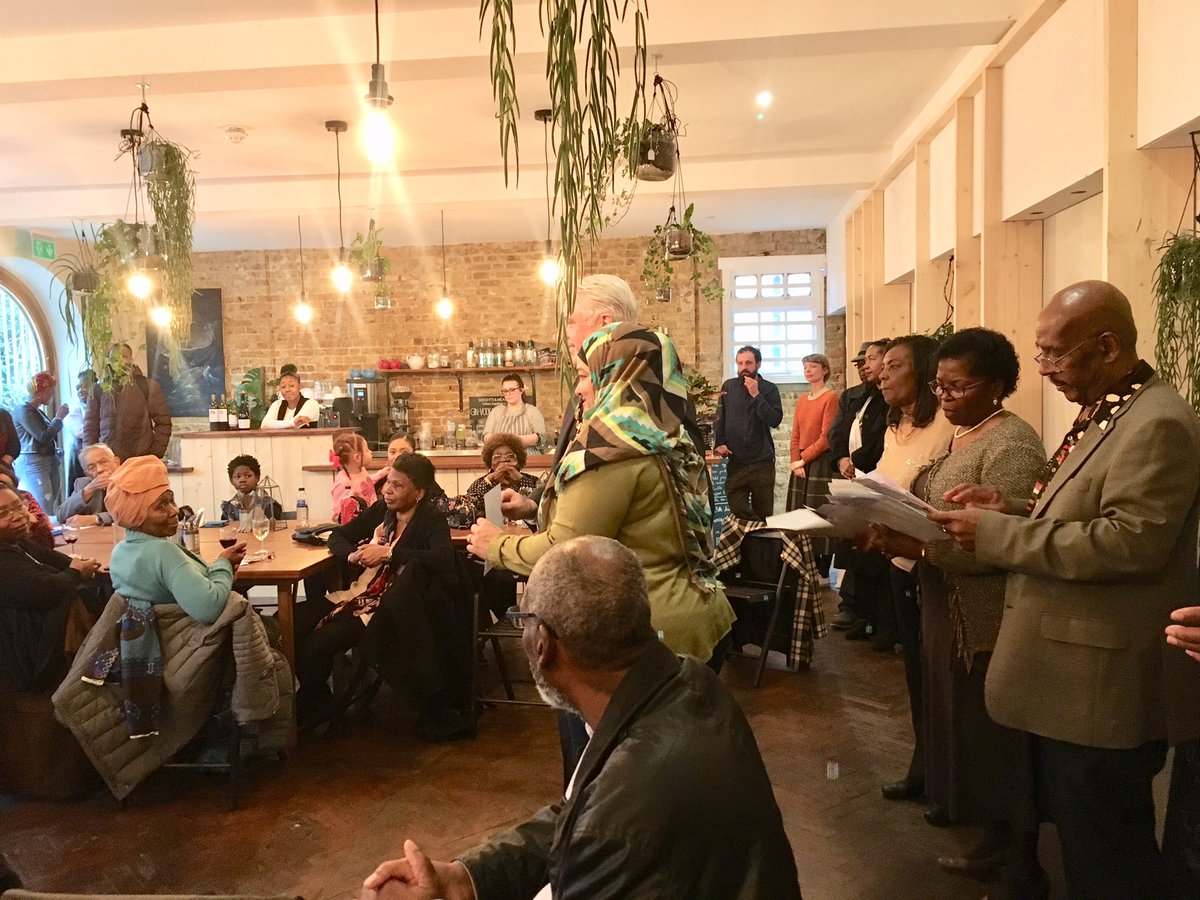 bexleywellbeing's tweet photo. A great evening of celebration at The Exchange Erith to thank all those who participated in the Windrush and Bexleys Story of Migration project! #Windrush #Bexley #StoryofMigration #BACCA #TheExchange https://t.co/u0Jvna9GPf