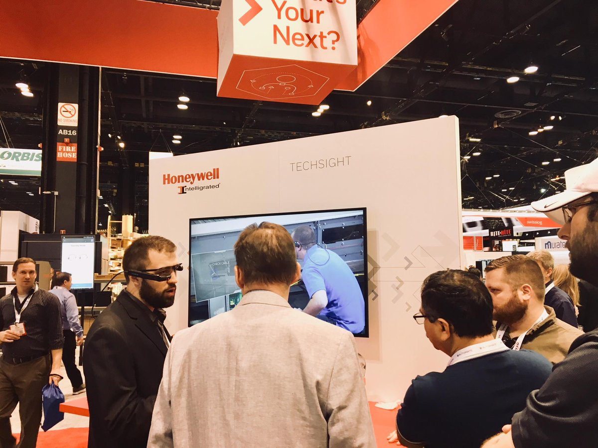 Intelligrated's tweet photo. Have you seen all our technology demos on display at #ProMatShow in booth #S618-a? Come check out TechSight, our Labor Management Software and more right now! https://t.co/TkBq7oyqiO