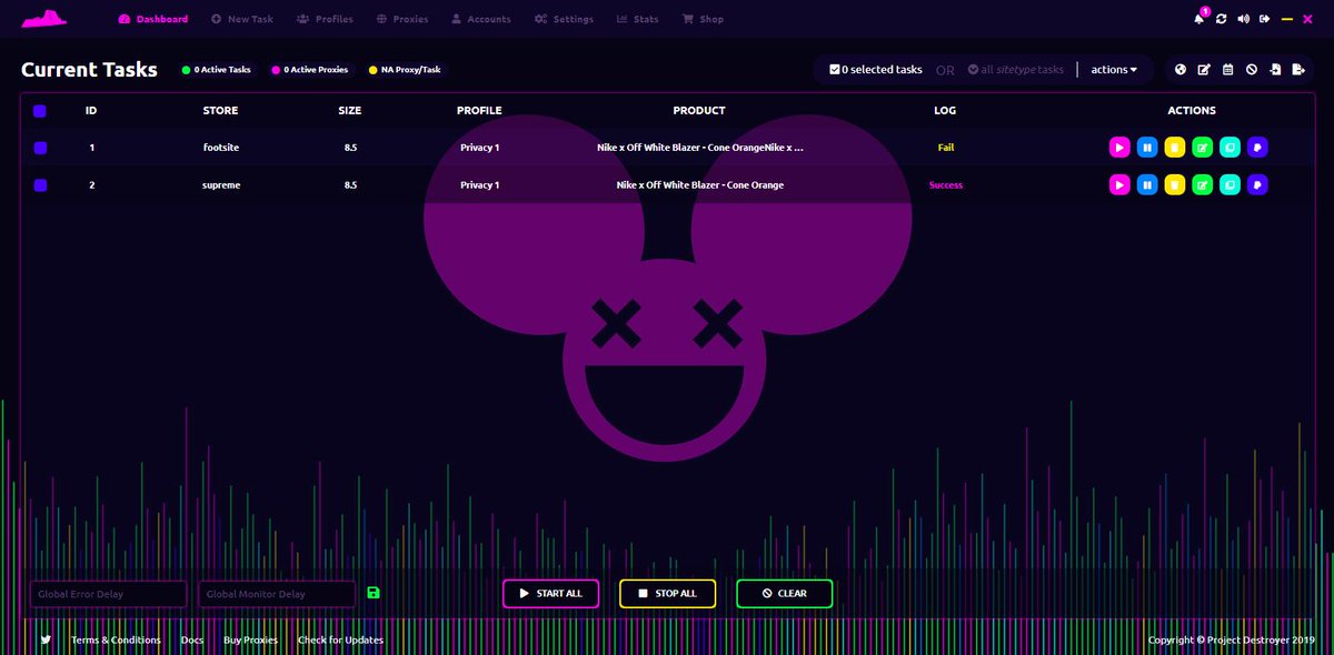 Had fun creating the next skin for <a href="/destroyerbots/">Project Destroyer</a>, themed after #deadmau5.