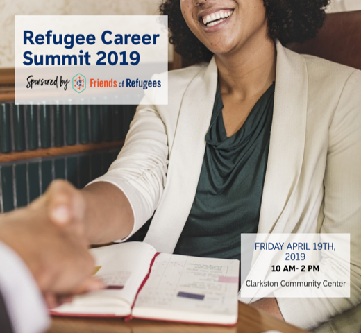 RefugeeNetwork_'s tweet photo. If you are looking to hire, you do not want to miss the Refugee Job Fair! On April 19th, you can meet up to 200 job seekers. Reserve your booth here:  https://t.co/aiOmiNTfBf #refugeejobfair2019 #friendsofrefugees #clarkstoncareerfair #refugeeswelcome #jobsforrefugees #crsa https://t.co/UDlUmiaGXs