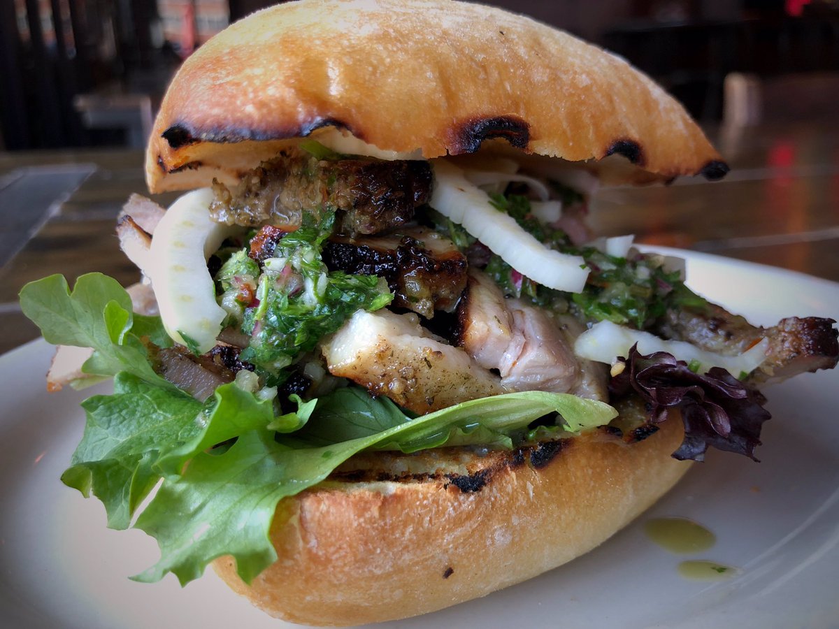 AllRiseBrewing's tweet photo. New menu items are here! The Porchetta, The El Vez, The Berry Salad, The Mojave Cobb, and more are available now... https://t.co/kZMXVxcw4l