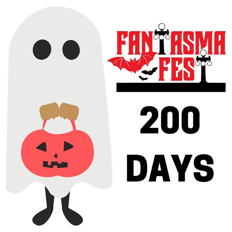 FantasmaFestTPA's tweet photo. Wow! 2019 sure is flying by! Only 200 days until our 8th Annual Fantasma Fest! https://t.co/rggJlkCDkW