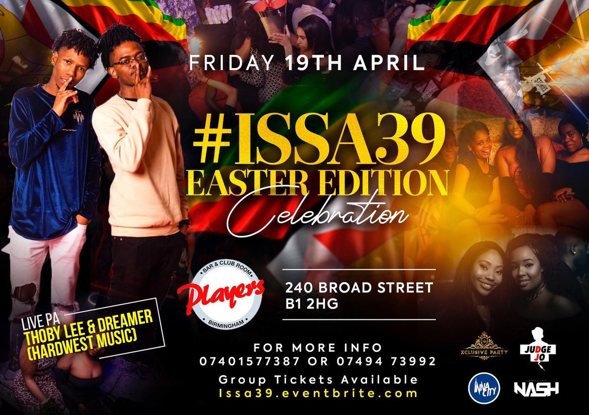 vibesbytk's tweet photo. Less than two weeks to go before #Issa39 🎉🎉💥🚨
Catch me live on decks alongside @InnaCityNash @dj_unique_shing @JudgeJo_UK @nikofr3sh 

Make sure you’ve got your tickets cause you defo don’t wanna miss out 🤘🏾 
https://t.co/9sYJtsAJju https://t.co/qcV3djtjLa