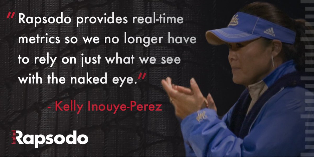 RapsodoSoftball's tweet photo. This week’s #TestimonialTuesday comes from @Coach_Inouye . @UCLASoftball is ranked #1 in this week’s @espn #USASoftball @NFCAorg #NFCAD1Poll poll. https://t.co/VhV5W9l2wG