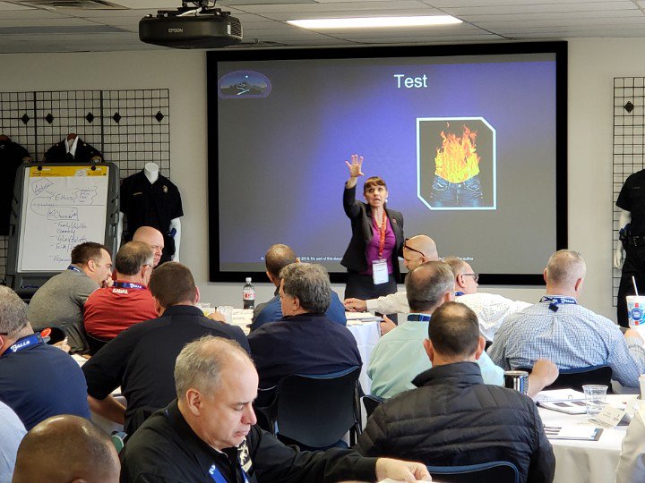 UKPDChief's tweet photo. Dr. Kimberly Miller kicking off Day # 2 of the 2019 TRANSFORM Colloquium creating better Law Enforcement Leaders through Transforming the way we think. #transformle https://t.co/AuGgfC5u8U