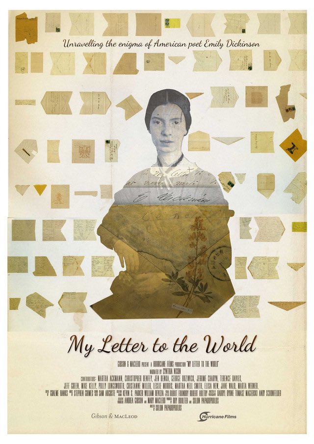 fowler890's tweet photo. TBT to this work for @HurricaneFilms 
‘My Letter to the World’ (2017) 

Emily Dickinson is such a prolific figure in poetry, that it made sense to feature her work front and centre on the poster. 

Now viewable online>>>👇
https://t.co/F0ywLoFHeC 📽
——
https://t.co/UaHcBrnfYo https://t.co/W0mXkxQ45n