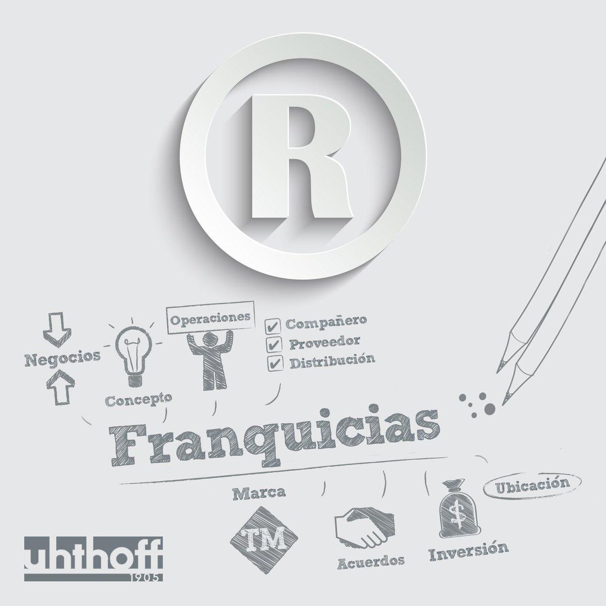#SabíasQue
Tener una #marca registrada te brinda la posibilidad de franquiciar y otorgar licencias de uso. 👌

Asesórate con nosotros, llámanos al 52(55) 5533 5060 o escríbenos aquí > goo.gl/UYLHFu

#Uhthoff #ExperienciaLegal #PropiedadIndustrial