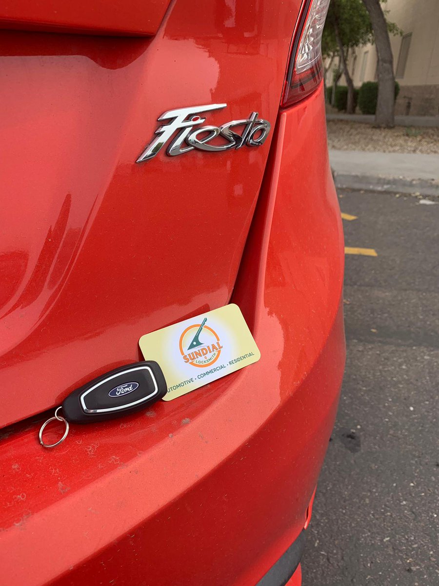 TempeLockShop's tweet image. 2014 #Ford Fiesta ST special edition - All #keyslost.
√ Cutting high-security blade via #3DExtremeS
by Laser Key product.
√ Programming new key fob push to start via #SmartPro by #AdvancedDiagnostic.
#fordfiesta #locksmith #tempe #arizona #carlocksmith

sundiallocksmith.com/car-key-replac…