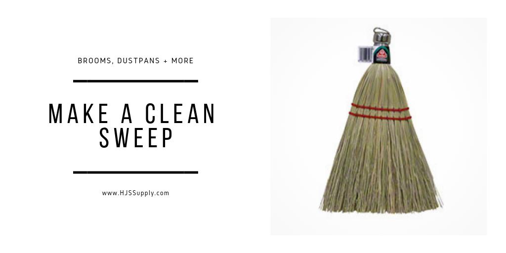Spring is a great time to make a clean sweep. 

Check out our brooms, brushes, dust pans and more: bit.ly/2zKuP2W