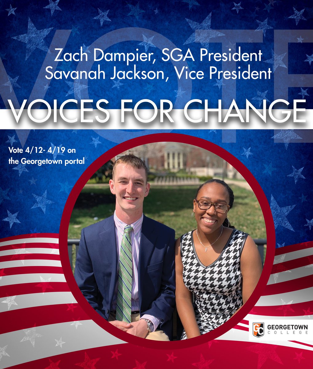 KA_Georgetown's tweet image. We would like to thank Zach for his visit to our house last night and showing his care for campus life. The men of Kappa Alpha Order endorse these candidates.