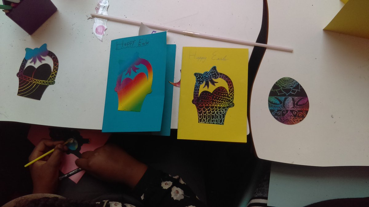 hackneylibs's tweet image. Happy Easter from Clapton Library scratchcard event today  #Claptonlibrary