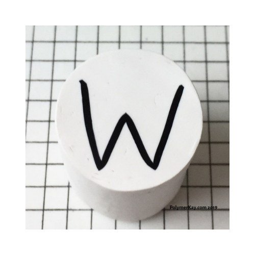 polymerKay's tweet image. Letter W Polymer Clay Alphabet Cane Tutorial kayvincent.com/letter-w-polym…