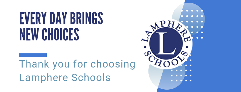 LamphereSchools's tweet photo. Stop in to meet us, come to a game or performance, join the Lamphere family, you’ll be happy to be here. Open Enrollment ends May 8, give your child the opportunity for an incredible education. Questions? visit https://t.co/yO5acNnciU or call (248) 589-1990  #wearelamphere https://t.co/9qDY5Hze5b