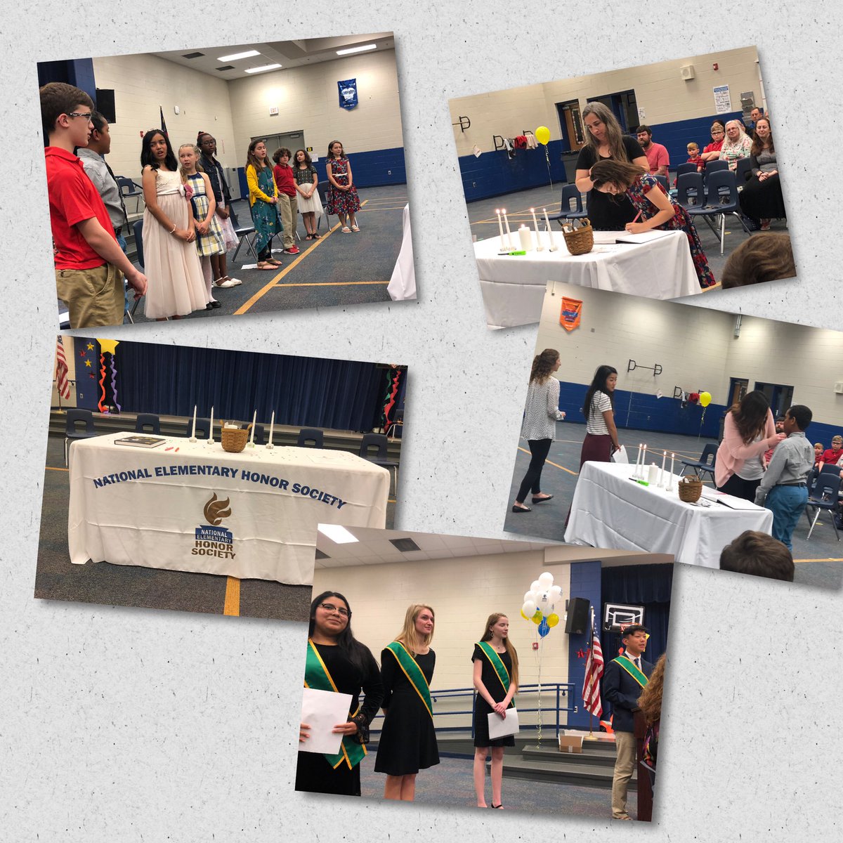 AIG_Thompson's tweet photo. National Elementary Honor Society induction at Morton Elementary. #OCSAIG #PerspectiveofHope https://t.co/POwWqovSwp