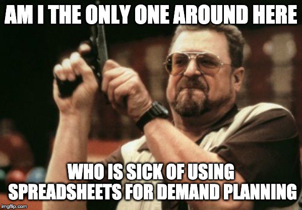 SCMSamurai's tweet photo. STOP using spreadsheets for Demand Planning.  Ask us how!
•
•
#ASUG365 #SAPPHIRE2019 #SAPSAPPHIRE #SAPPHIRENOW #ASUG2019 #SAPASUG #SAPSIG #ITAdata #Insite2Action #SupplyChainSamurai #SupplyChain #SupplyChainOptimization https://t.co/1xPOc0VEnH