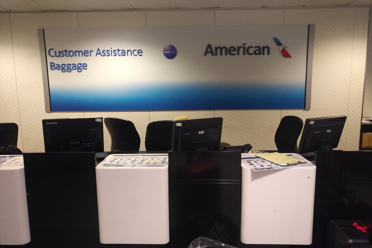 American Airlines On Twitter Our Baggage Office Will Be Open