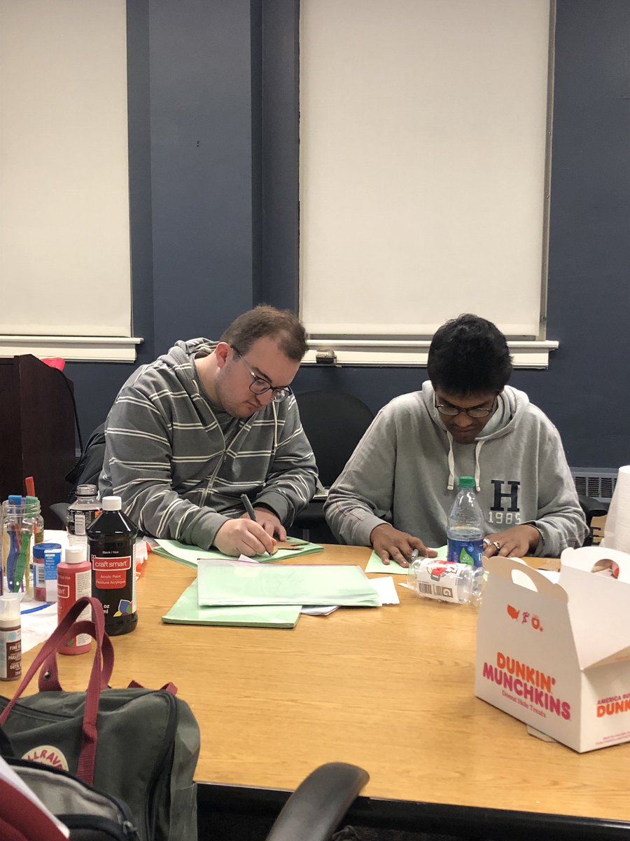 sarriee's tweet image. #MCA263 working hard on the #PaceDocs decorations tonight! @PaceMCVA